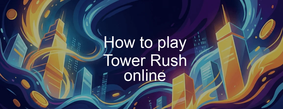 Placing a bet in Tower Rush step by step Player tapping the manual cashout control during a Tower Rush round